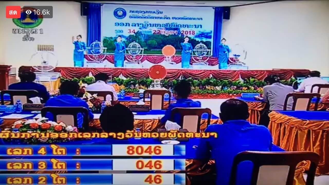 วิธีออกรางวัลหวยลาว