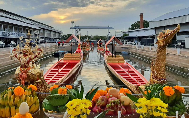 พิธีบูชาแม่ย่านางเรือพระราชพิธี