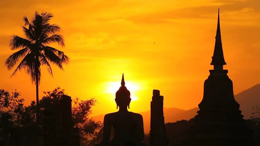 พระพุทธรูปในวัด