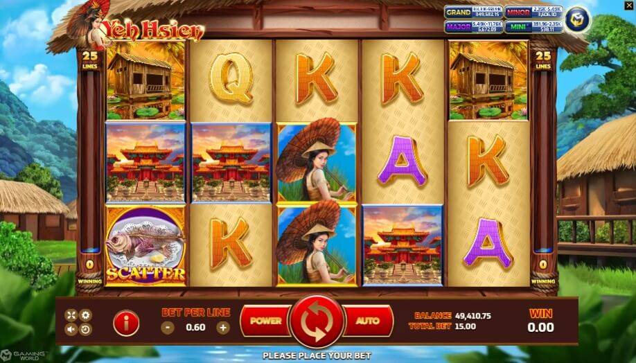 รูปแบบเกม Yeh Hsien